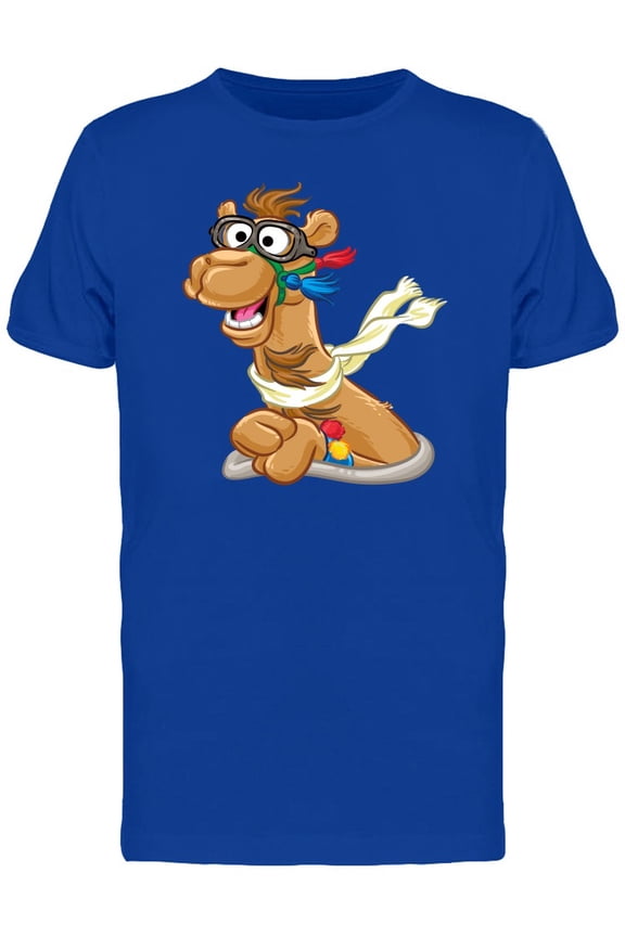 Funny Camel Head T-Shirt Men -Image by Shutterstock, Male Small