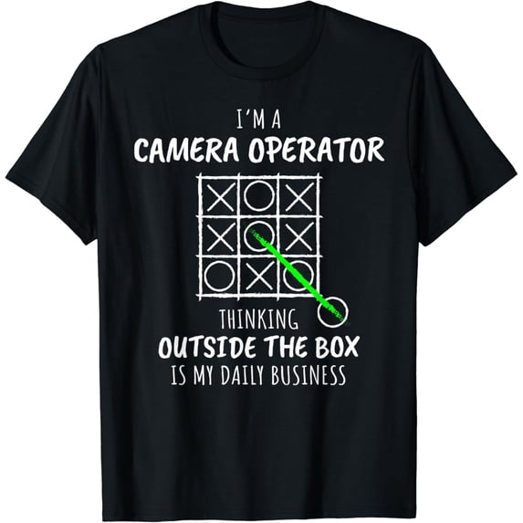 Funny Camera Operator T-Shirt mens t shirt,black,women,funny,misfits,men,journey