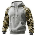 thumbnail image 1 of Funny Camo Hoodie Novelty Abstract Theme Hoodie Sweatshirt for men 2047 Light Gray 2XL, 1 of 5