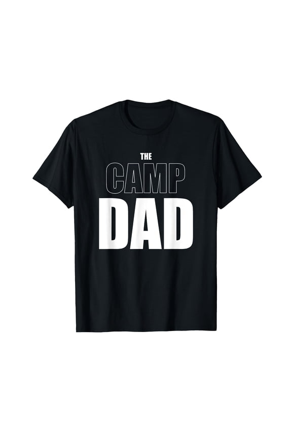 Funny Camp Dad T-Shirt for Outdoor Enthusiasts - Perfect Gift for Camping Lovers