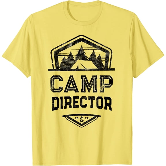 Funny Camp Director Camping Team Host Chaos Coordinator Crew T-Shirt
