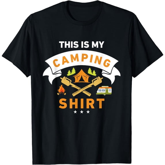 Funny Camper T-shirt T-Shirt mens t shirt,black,women,funny,misfits,men,journey