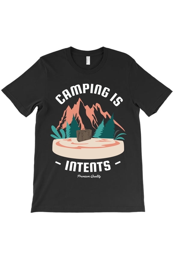Funny Camping Camper Themed Gift for an RV and Outdoor Lifestyle Fan H561 T-Shirt, for Men and Women, Up to Size 5XL