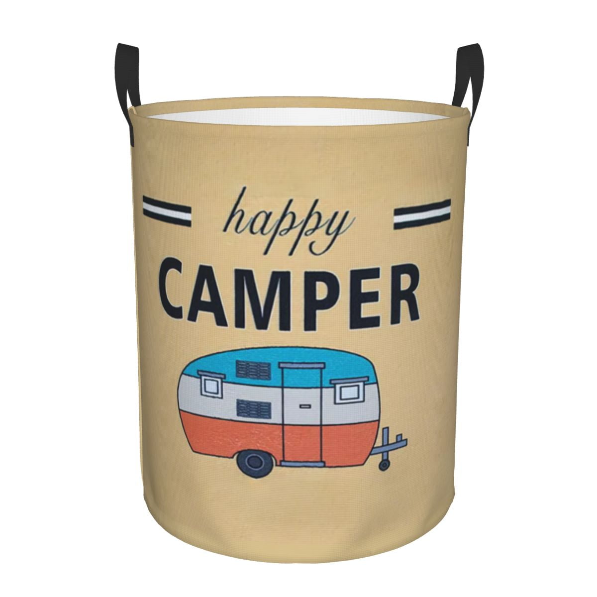 Funny Camping Campers Quote Laundry Hamper Large Storage Basket
