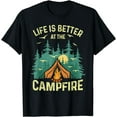 thumbnail image 1 of Funny Camping Lover Design For Men Women Camping Vacationist T-Shirt, 1 of 4