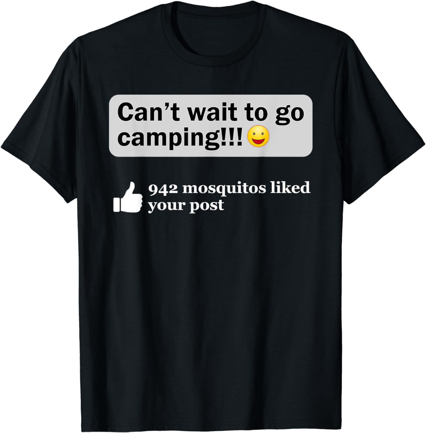 Funny Camping Saying Humor Outdoorsy Joke Camp Gear Gift T-Shirt ...