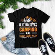 Funny Camping Shirt, Outdoor Camper T-Shirt, Funny Graphic Tees