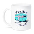 thumbnail image 1 of 3dRose, Funny camping Trailer Trash for all who love to camp and RV., 11oz Mug, 1 of 7