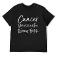 thumbnail image 1 of Funny Cancer TreatMent Cancer You Picked the Wrong Bitch T-Shirt Black 4X-Large, 1 of 5