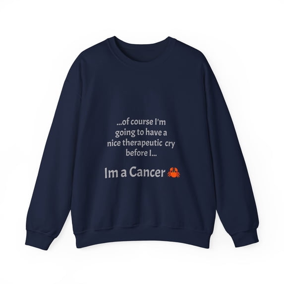 Funny Cancer Zodiac Unisex Heavy Blend™ Crewneck Sweatshirt