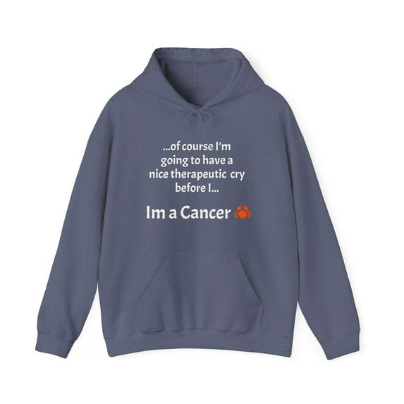 Funny Cancer Zodiac Unisex Heavy Blend™ Hooded Sweatshirt