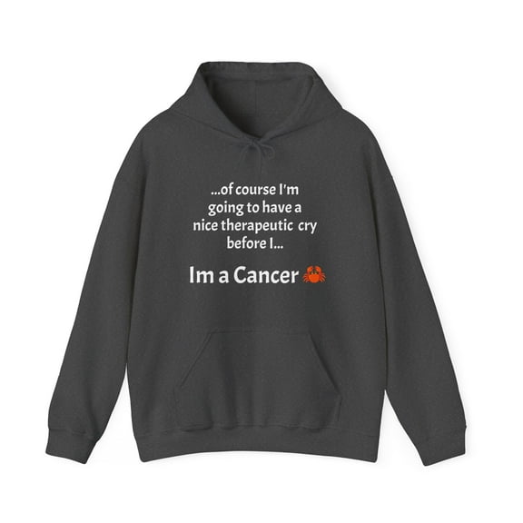 Funny Cancer Zodiac Unisex Heavy Blend™ Hooded Sweatshirt