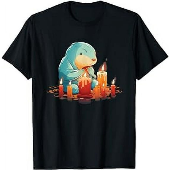 Funny Candlelight Time for Boys and Girls T-Shirt
