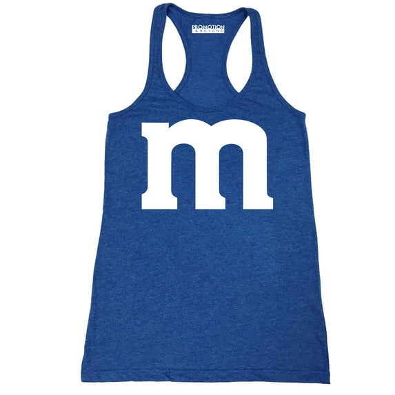 Funny Candy Halloween Team Costume Women's Tank Top, L, H. Royal