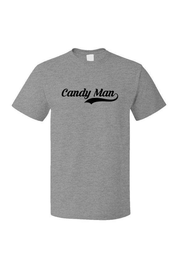 Funny Candy Man Retro Old School T shirt Tee Gift