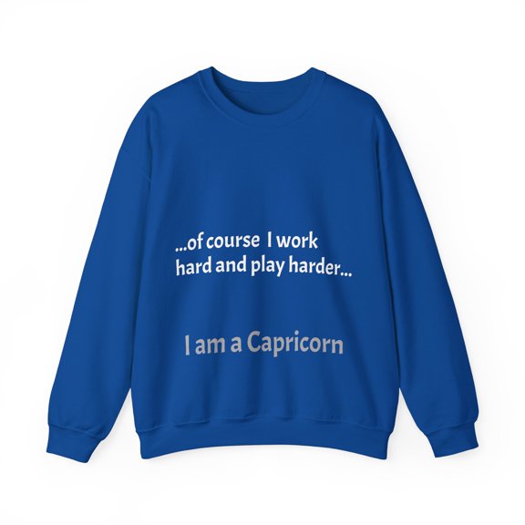 Funny Capricorn Zodiac Unisex Heavy Blend™ Crewneck Sweatshirt