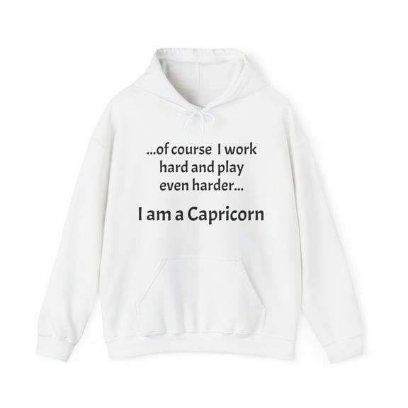 Funny Capricorn Zodiac Unisex Heavy Blend™ Hooded Sweatshirt