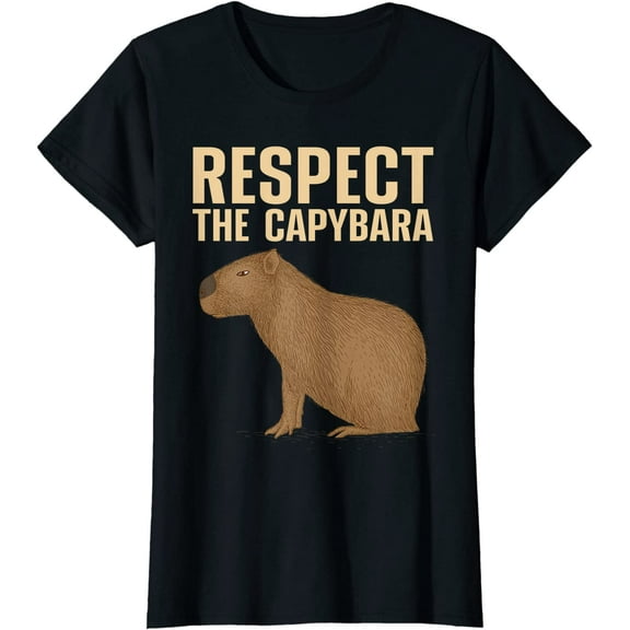 Funny Capybara Cavy Rodent Capybara Lover T-Shirt