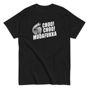 Funny Car Enthusiasts Mens T-Shirt Choo Choo Mudufukka, JDM Racing, Diesel Truck Drag Race Shirt