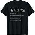 thumbnail image 1 of Funny Car Guy Gift - CARSULTANT Definition Carguy T-Shirt, 1 of 3