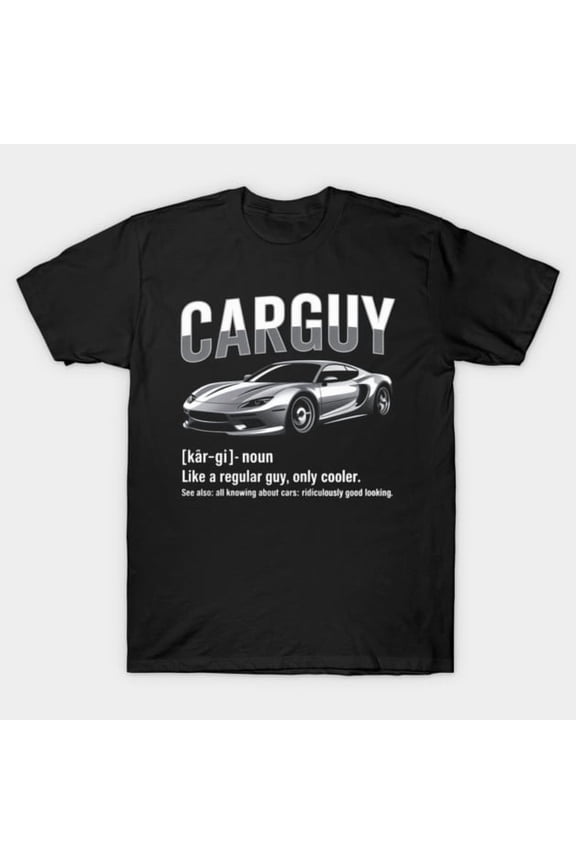 Funny Car Guy Mechanic Race Car Driver Graphic - High Quality, H33804 Unisex T-Shirt, Up to 5XL Available