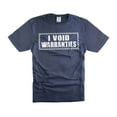 thumbnail image 1 of Funny Car Guy Shirt, I Void Warranties T-Shirt, Car Guy Gift, Funny Men's Shirt (X-Large Navy Blue), 1 of 6