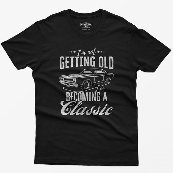 Funny Car Guy T-Shirt: Retro Muscle Car Enthusiast Gift