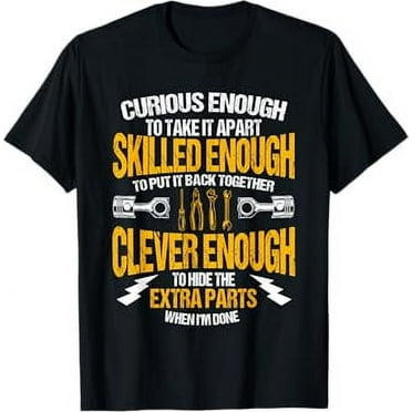 Funny Car Mechanic Gift Mechanic Tool Tuner T-Shirt