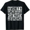 thumbnail image 1 of Funny Car Parts Gifts For Men Car Lovers Auto Mechanic Gifts T-Shirt men and women can wear, black, white, gifts, 1 of 7