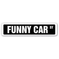 thumbnail image 1 of Funny Car Street Sign - Race Racer Competition Drag Strip Top Fuel Stock Gift, 1 of 1