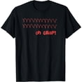 thumbnail image 1 of Funny Cardiac Rhythm - Oh Crap Nurse Humor ApparelFunny T-Shirt, 1 of 4