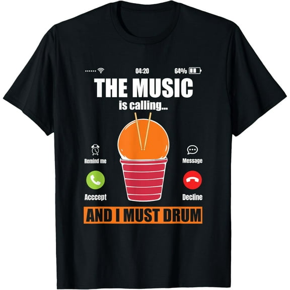 Funny Cardio Drumming Workout Gym Fitness Class Exercise T-Shirt