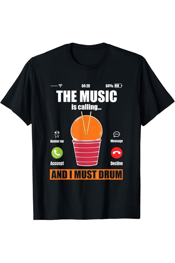 Funny Cardio Drumming Workout Gym Fitness Class Exercise T-Shirt