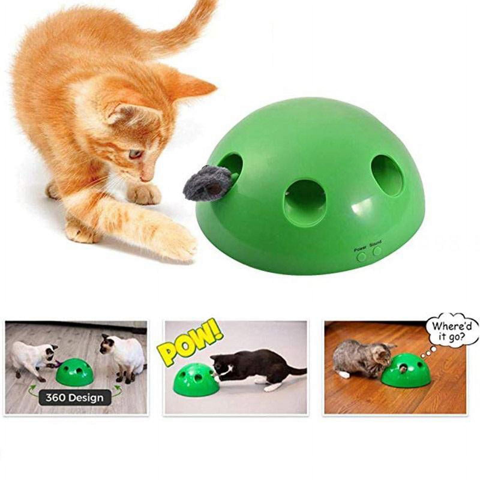 Funny Carnival Game for Kitty Pet Entertainment Pet Exercise Chaser Toy  Interactive Pet Toys Play Cat Toy for Cats and Dogs - Walmart.com