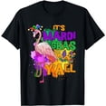 thumbnail image 1 of Funny Carnival Party Gift Idea Flamingo Mardi Gras T-Shirt, 1 of 5