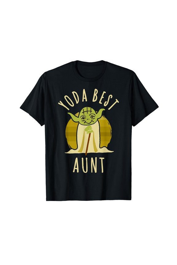 Funny Cartoon Alien T-Shirt for Best Aunt Gift