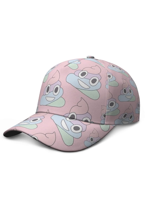 Funny Cartoon Baseball Cap – Rainbow Space Galaxy Rocket Astronaut Planets Adjustable Snapback Hat for Kids, Playful Character Design