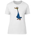 thumbnail image 1 of Funny Cartoon Blue Duck Tee Women's -Image by Shutterstock, 1 of 2