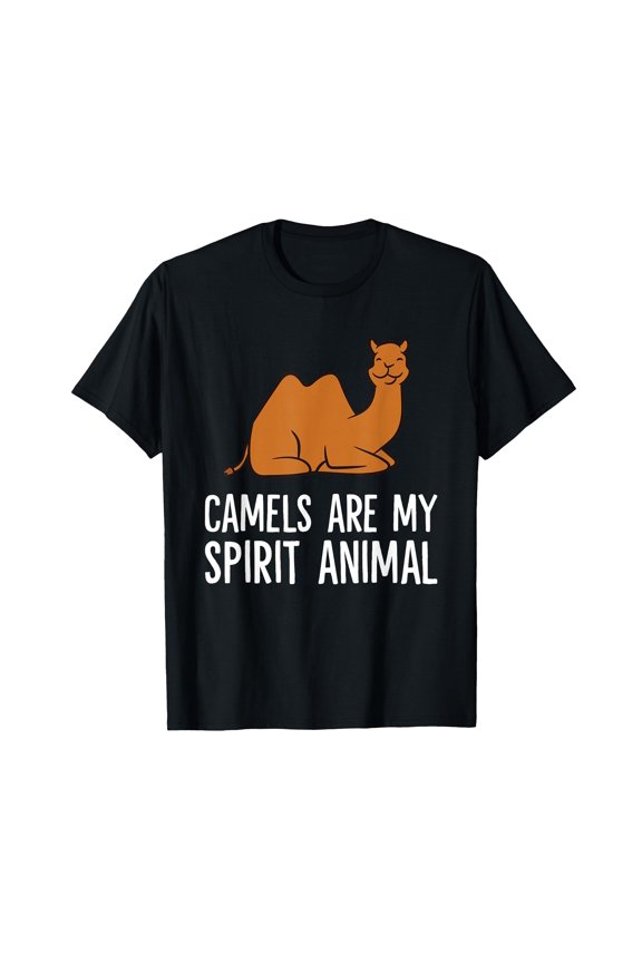 Funny Cartoon Camel T-Shirt - Perfect for Animal Lovers and Desert Enthusiasts