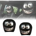 thumbnail image 1 of Funny Cartoon Car Headrest Covers, 2026 New Halloween Car Headrest Covers, Head Rest Cover Funny Eye, with Elastic Fit,Breathable Fabric, for Road Trips, Parties and Parades, 1 of 6