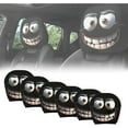 thumbnail image 1 of Funny Cartoon Car Headrest Covers, 2026 New Halloween Car Headrest Covers, Head Rest Cover Funny Eye, with Elastic Fit,Breathable Fabric, for Road Trips, Parties and Parades, 1 of 7