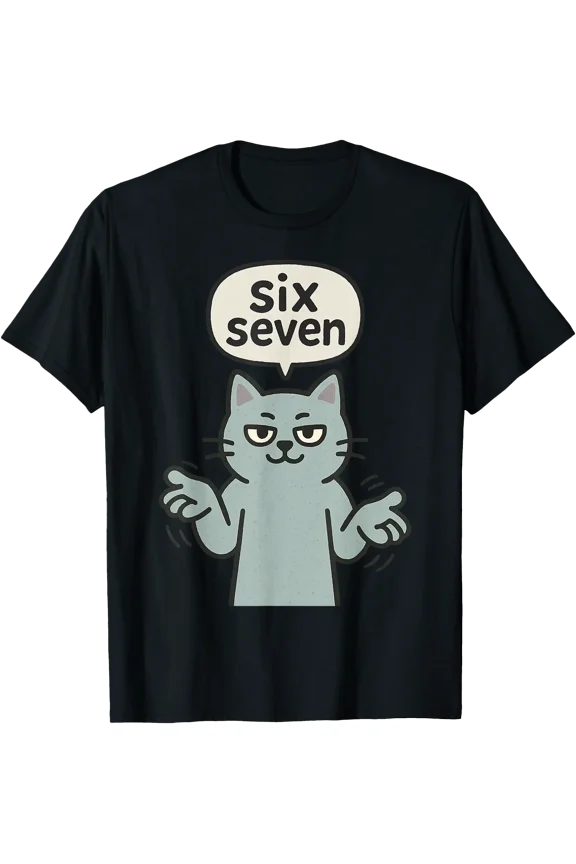 Funny Cartoon Cat T-Shirt for Gaming Enthusiasts - Perfect for Meme Lovers