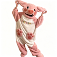 thumbnail image 1 of Funny Cartoon Coral Fleece Women’s Onesie Thickened Lazy Style Hoodless Jumpsuit Sleepwear, Breathable Skin‑Friendly Polyester Coral Fleece Loungewear for Cold Days, 1 of 5