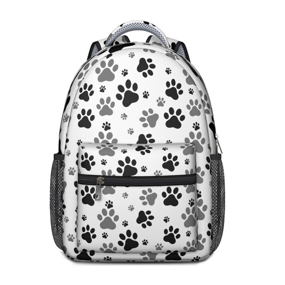 Funny Cartoon Dog School Bag - Waterproof Exterior & Spacious Main Compartment
