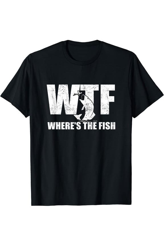 Funny Cartoon Fish T-Shirt for Fishing Enthusiasts - Perfect Father's Day Gift