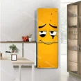 thumbnail image 1 of Funny Cartoon Fridge Door Decals Kitchen Wallpaper Background Expression Refrigerator Modeling Sticker, 1 of 6