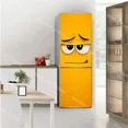 thumbnail image 1 of Funny Cartoon Fridge Door Decals Kitchen Wallpaper Background Expression Refrigerator Modeling Sticker, 1 of 6
