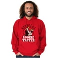 thumbnail image 1 of Funny Cartoon Official Cookie Taster Hoodie Sweatshirt Women Men Brisco Brands M, 1 of 6