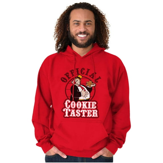 Funny Cartoon Official Cookie Taster Hoodie Sweatshirt Women Men Brisco Brands M