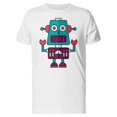 thumbnail image 1 of Funny Cartoon Robot Tee Men's -Image by Shutterstock, 1 of 2